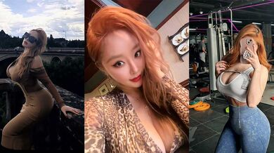 健身网红 丁老师 不雅视频流出 巨乳尤物被金主玩成母狗 露脸口交开档诱惑 堪称顶级的炮架肉体！